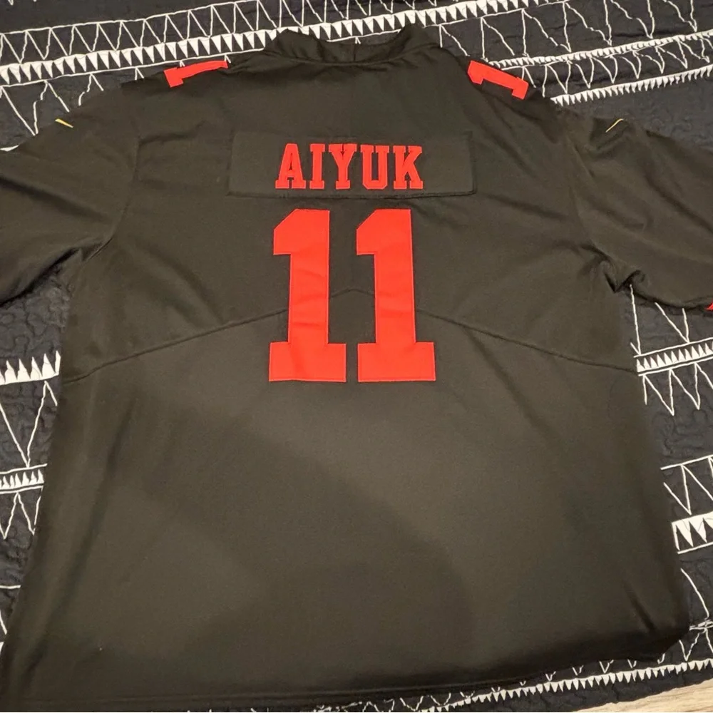 San Francisco 49ers Black and Red Jersey - Picture 2 of 2
